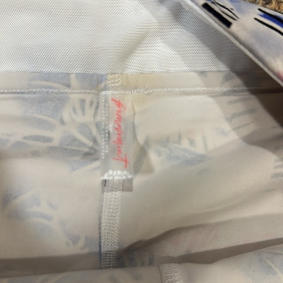 Free People Printed Volley Skort Size Small Mystic Floral High Rise NEW - Picture 7 of 13